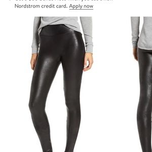 Spanx Faux Leather Leggings